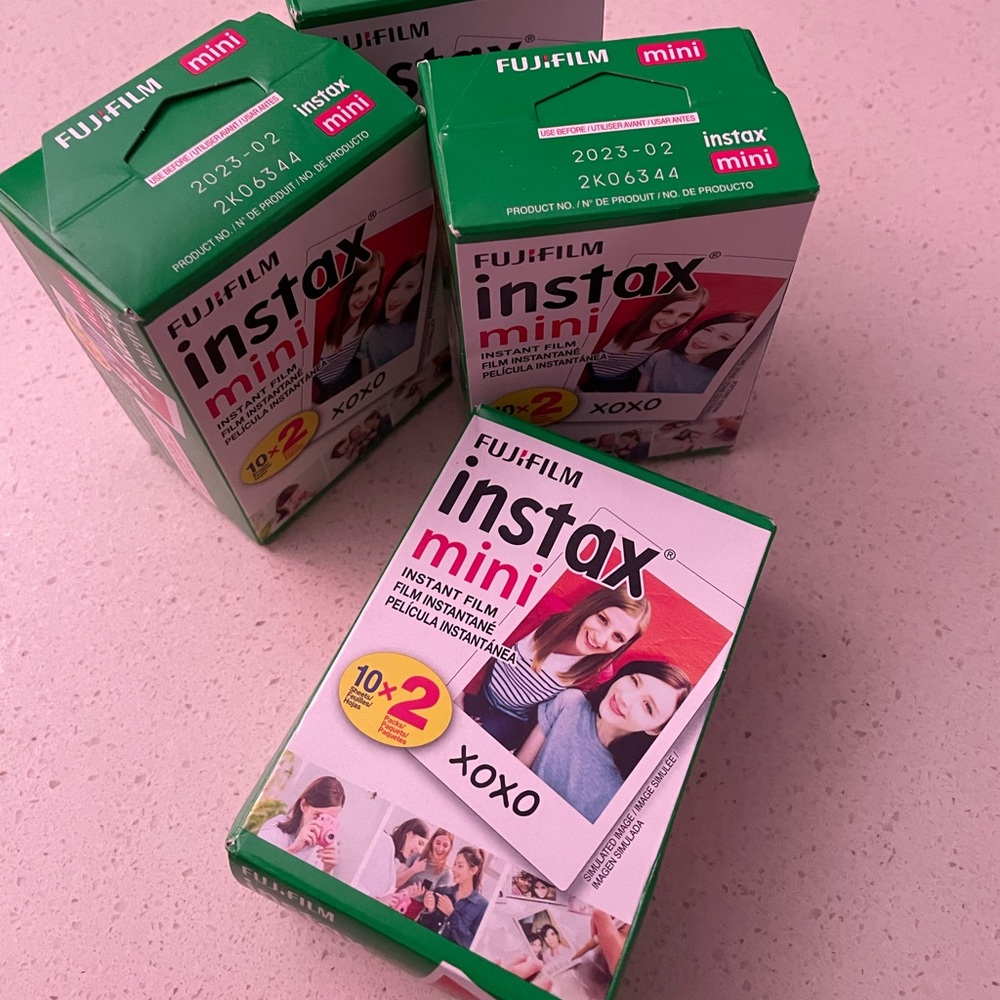 Instax Mini Film - UNOPENED. 2/2023 expiration